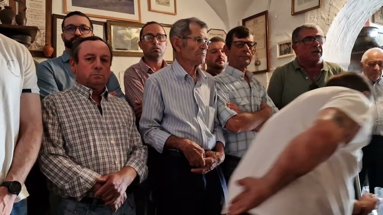Cante Alentejano na Adega Velha, Mourão.