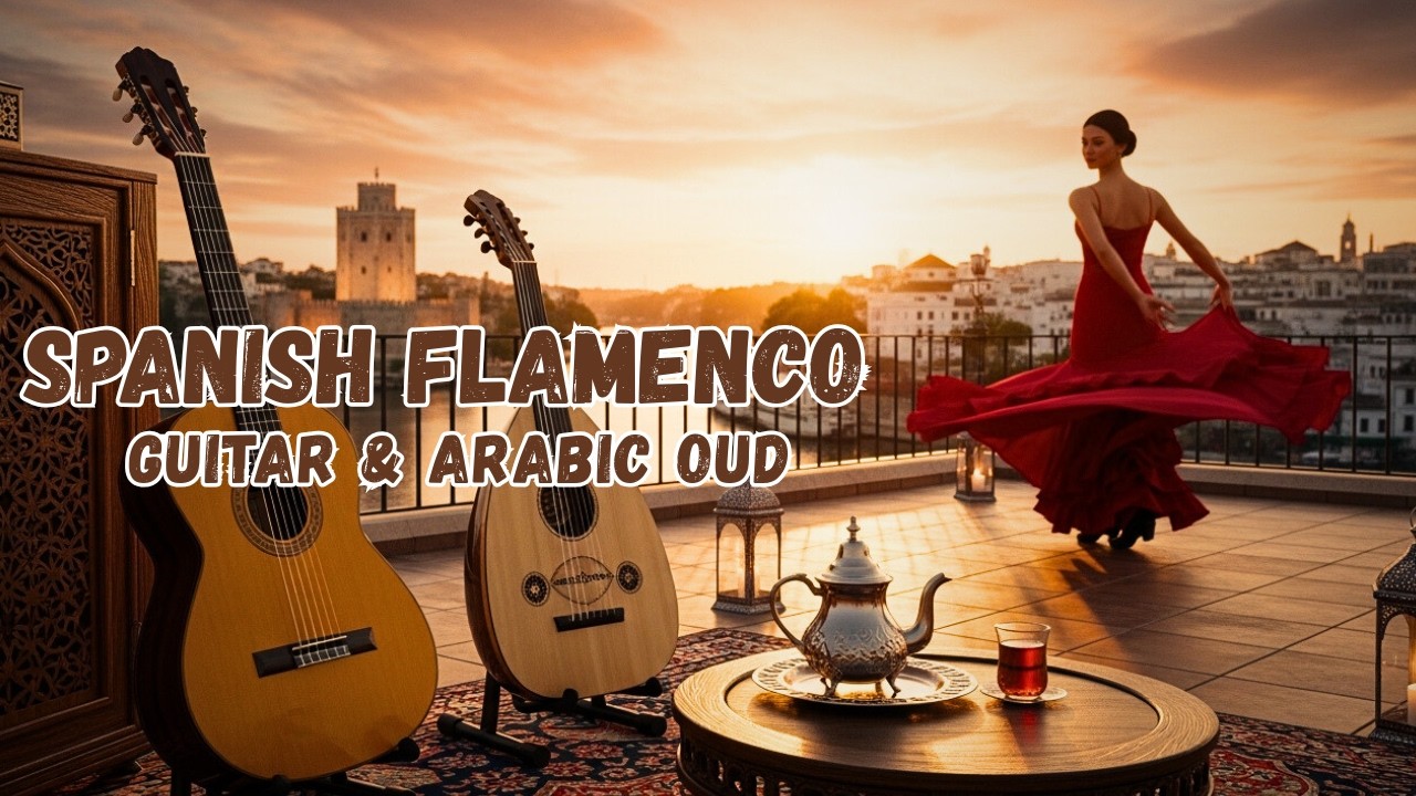 Spanish Flamenco Guitar & Arabic Oud – Relaxing Instrumental Music for Work, Focus & Chill