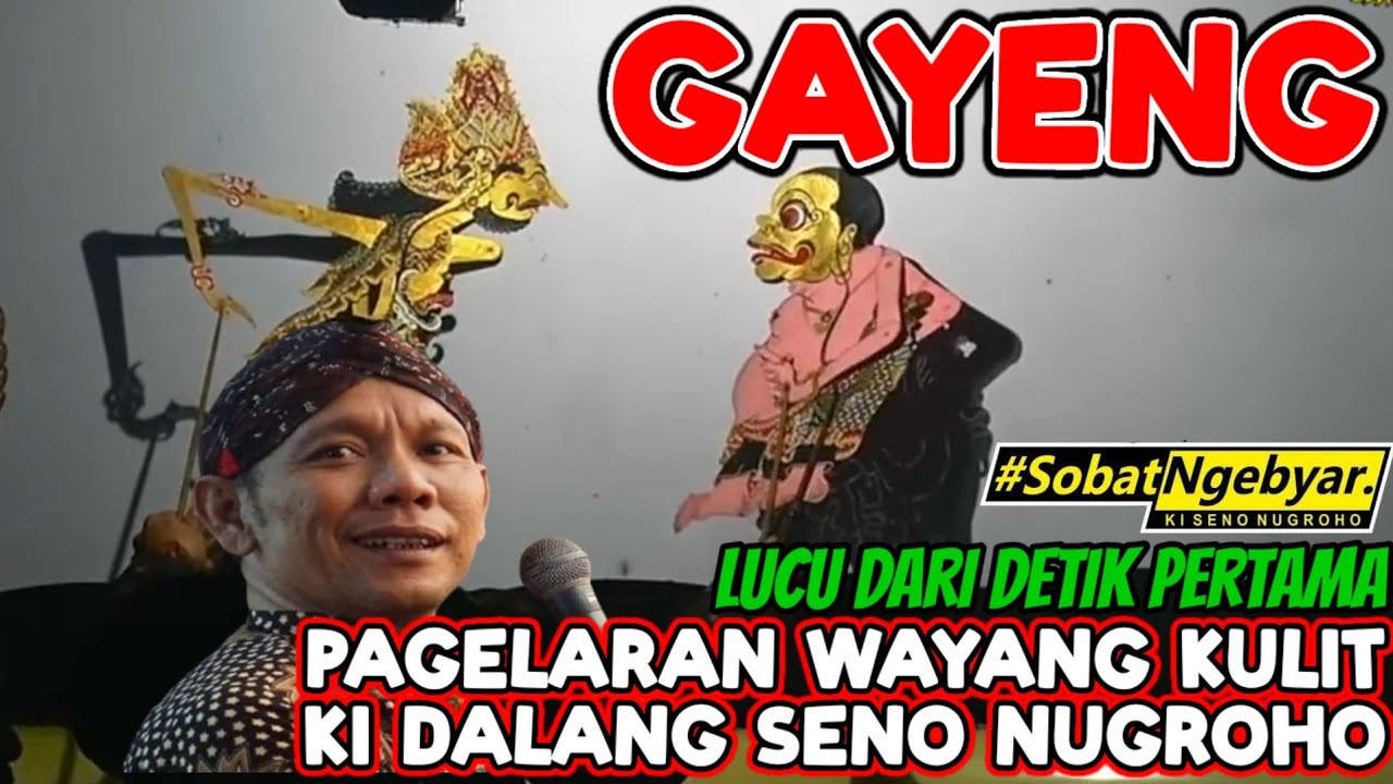 WAYANG KULIT 🌟 bagong lucu banget ki dalang seno nugroho 