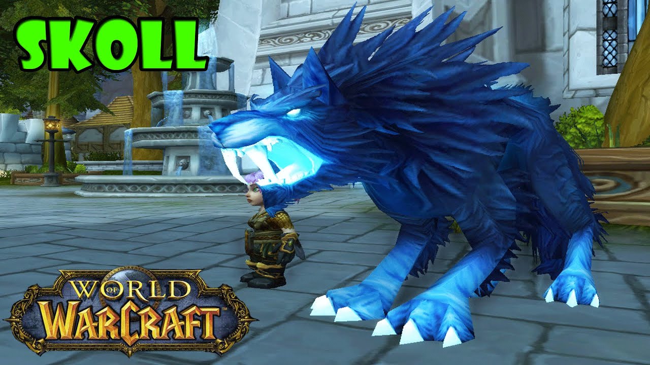 SKOLLL BESTIA ESPIRITU MASCOTA RARE DE CAZADOR