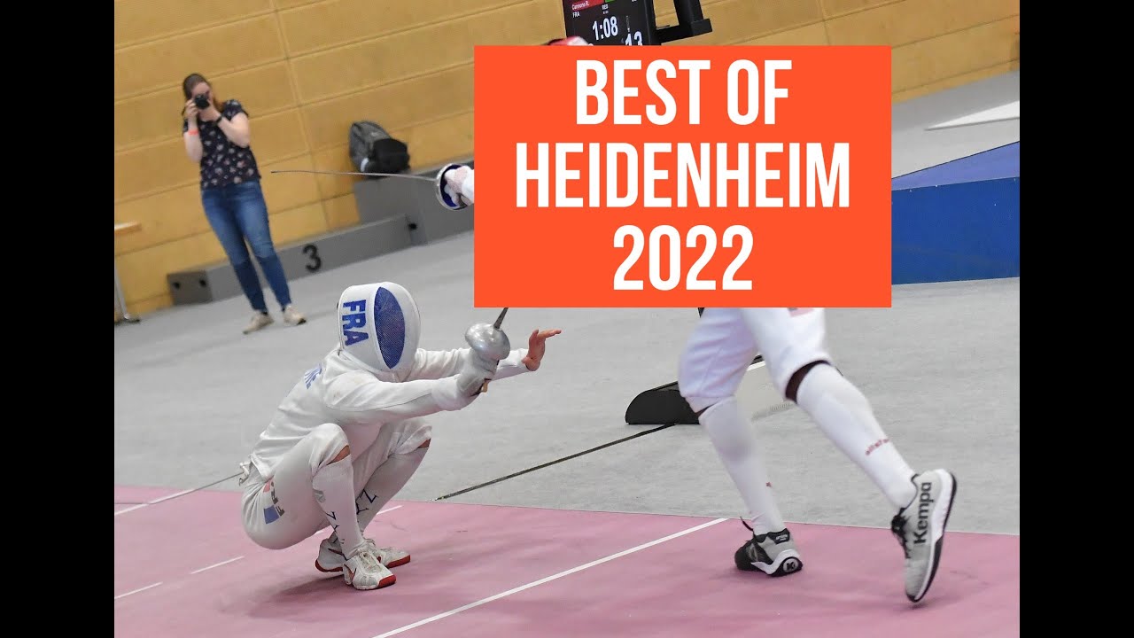 Top hits/Moments Men's Epee Heidenheim 2022!