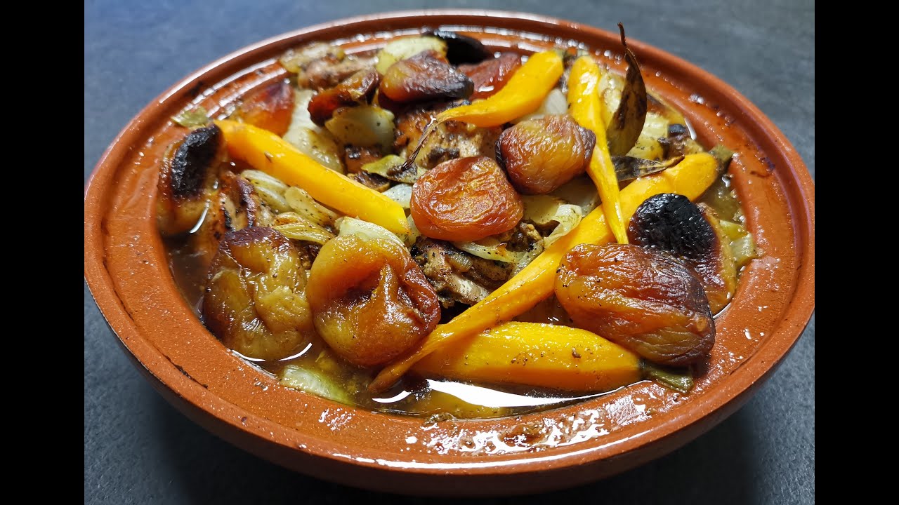 [TUTO #8] UN TAJINE MAROCAIN AU POULET, ABRICOTS SECS ET ÉPICES DOUCES !!!