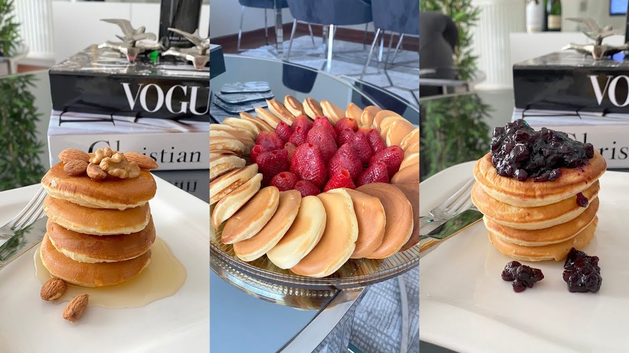 🥞 POFİDİK PANKEK TARİFİ | 3 FARKLI SUNUM | KAHVALTININ STARI 🍯