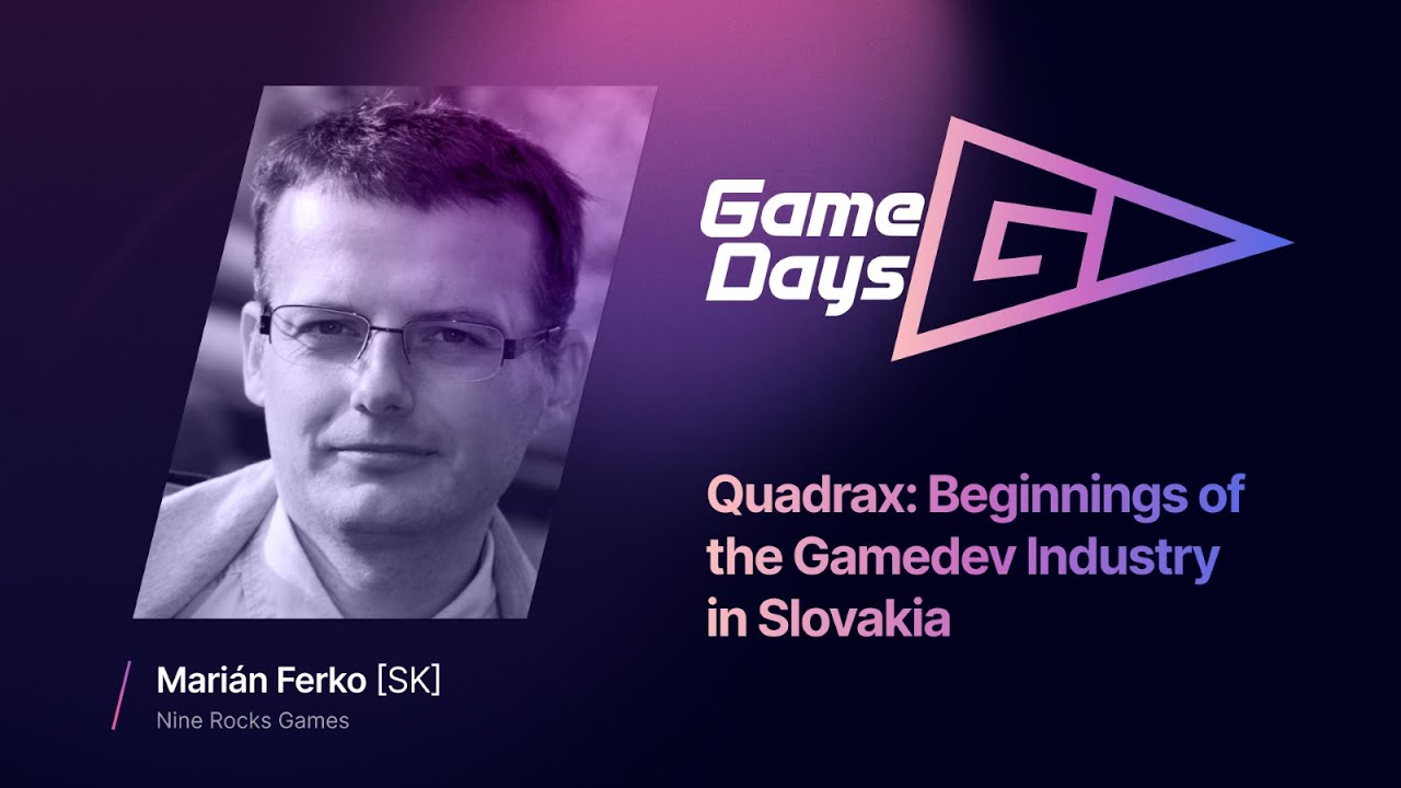 Quadrax: Beginnings of the Gamedev Industry in Slovakia (Game Days)