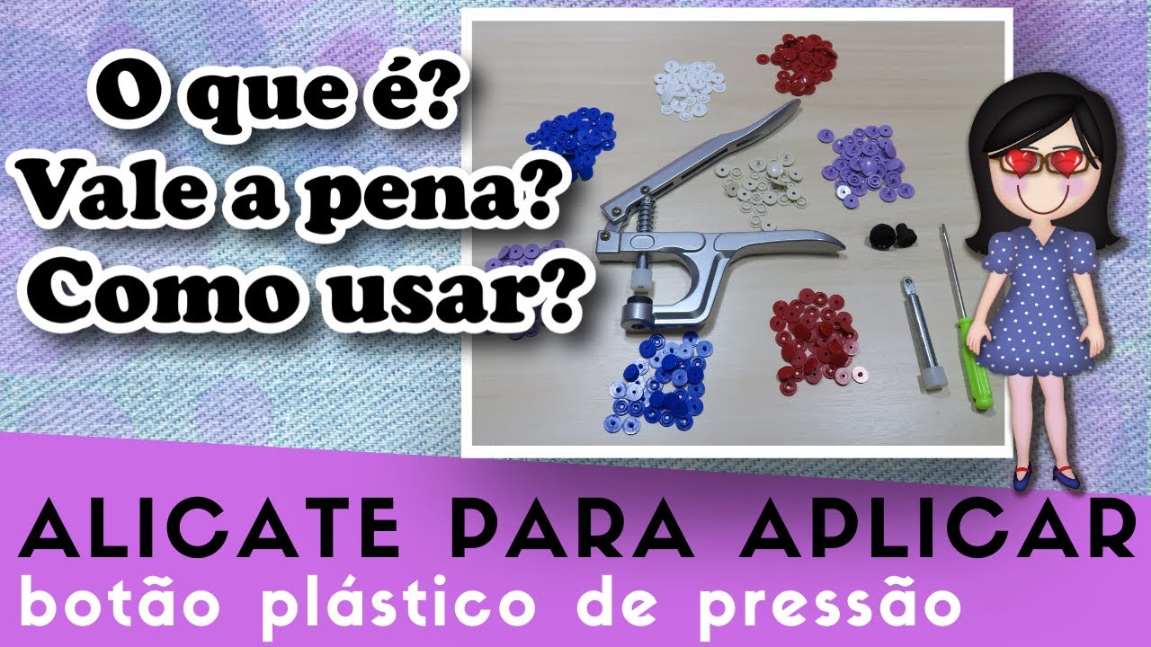Alicate para Botão de Pressão | resenha completa