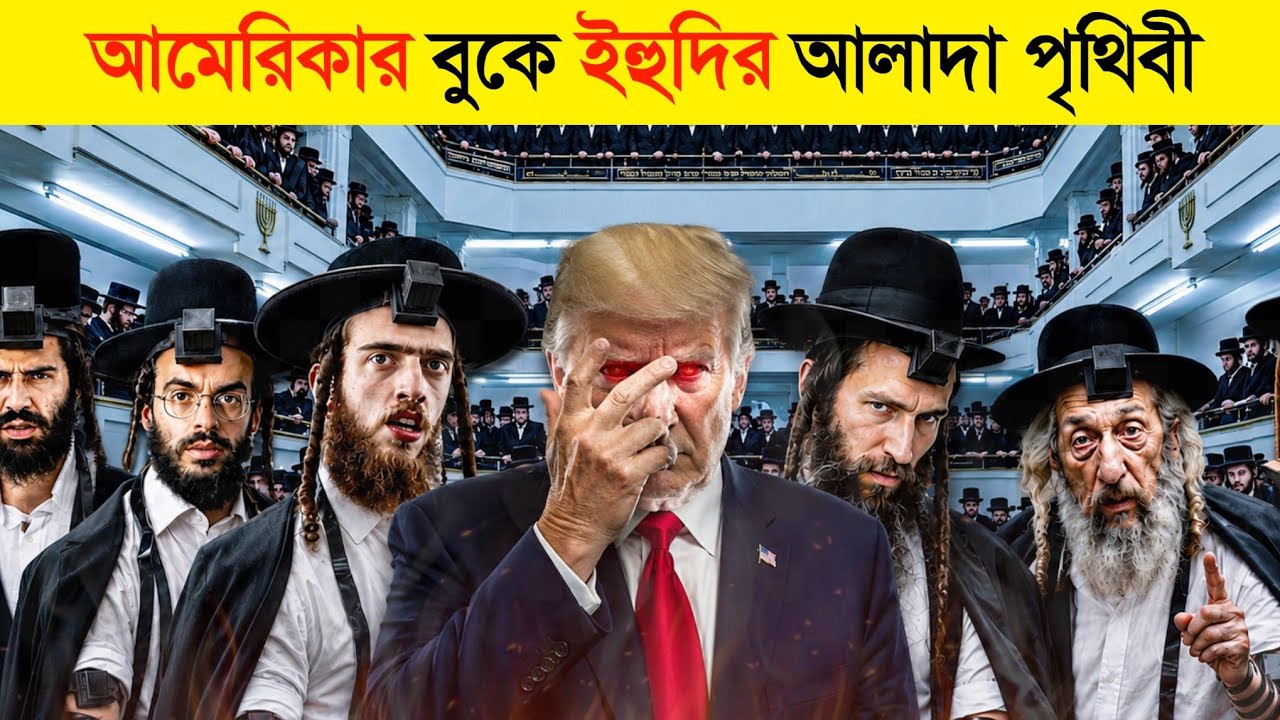 ইহুদি জাতি পৃথিবীর জন্য কেন বিপদজনক..? 😱 || ইহুদিদের জীবনযাপন কেমন ?