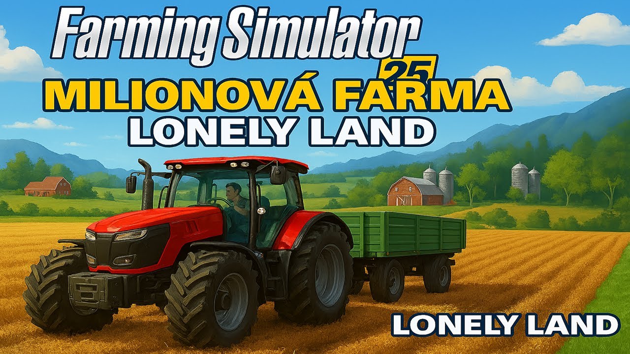 Farming Simulator 25 / Milionová Farma / Lonely Land / No Mans Land / 04