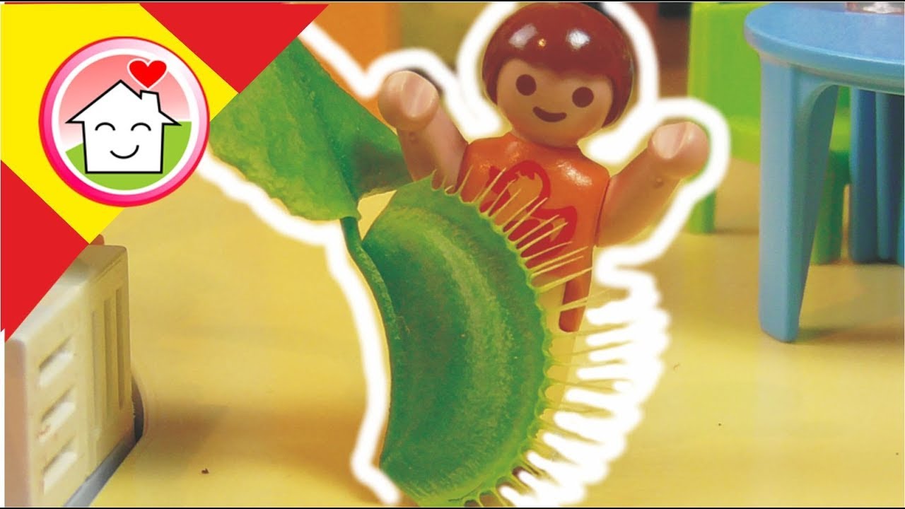 Playmobil en español La Planta Carnivora -      La Familia Hauser