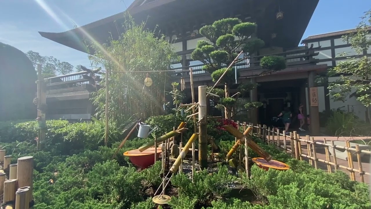 SereneLP: 25 Minutes Of The Shishi-Odoshi | EPCOT International Flower & Garden Festival