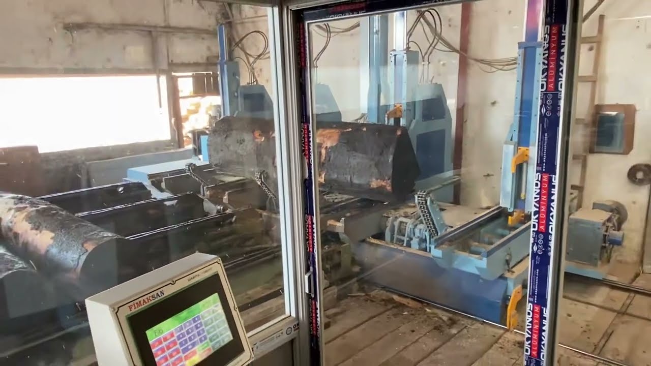 FI.160 Tropical Kuruoğlu Kereste, D&uuml;zce. Carriage. Sawing Hardwood.