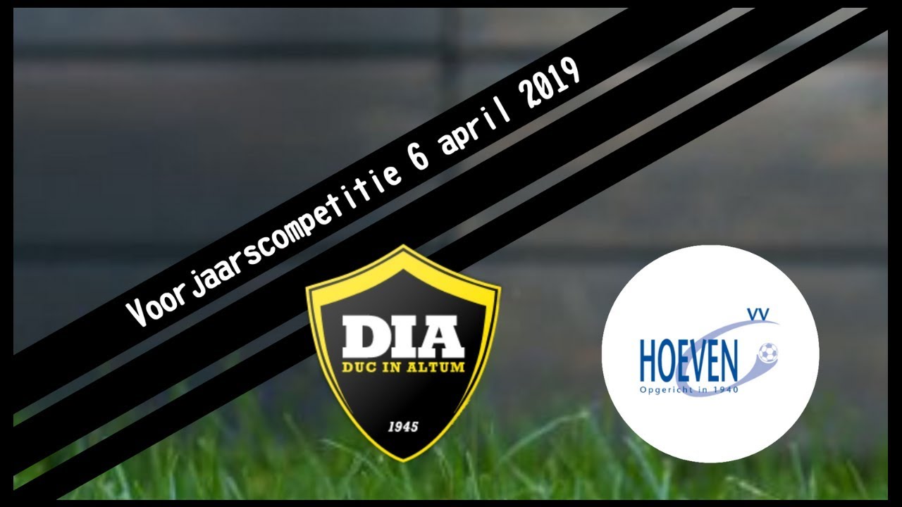 DIA Meisjes Academie (JO15-4M) vs v.v. Hoeven JO15-1