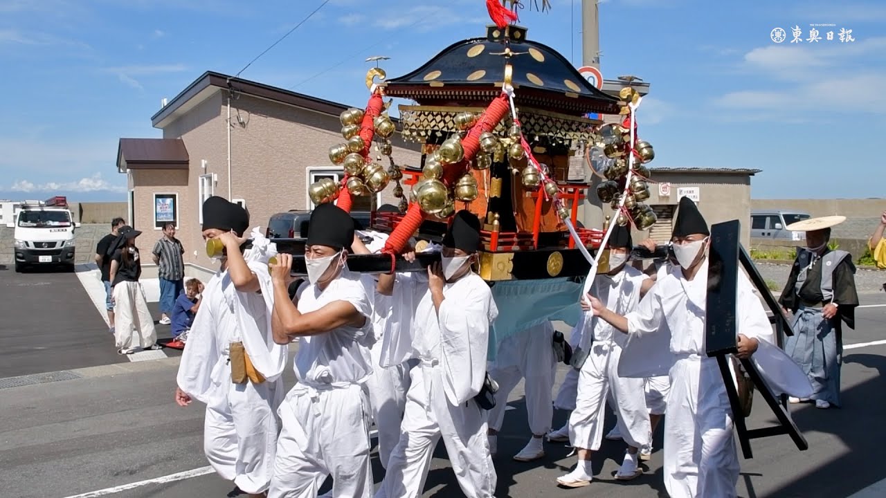 白八幡宮大祭、8年ぶり歴史絵巻