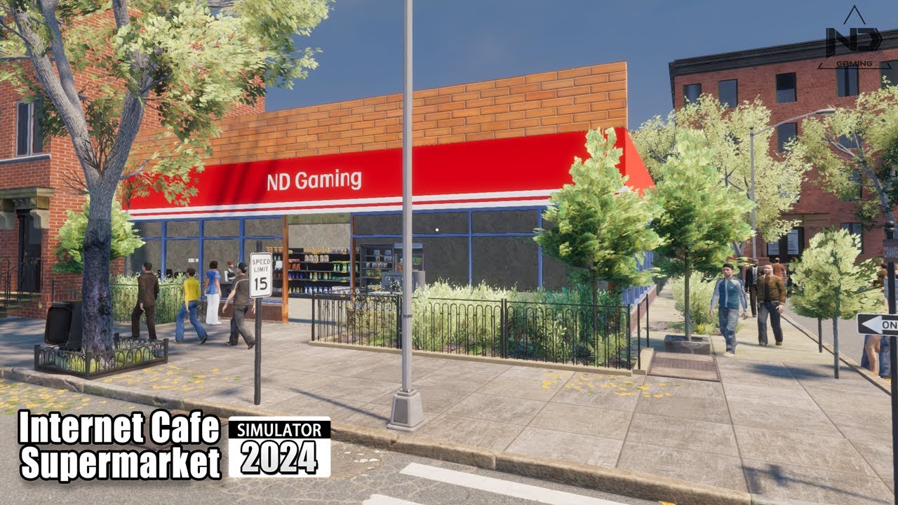 Internet Cafe & Supermarket Simulator #1 - Tiệm Net và Cửa Hàng Siêu Thị Mới Của ND Gaming !!