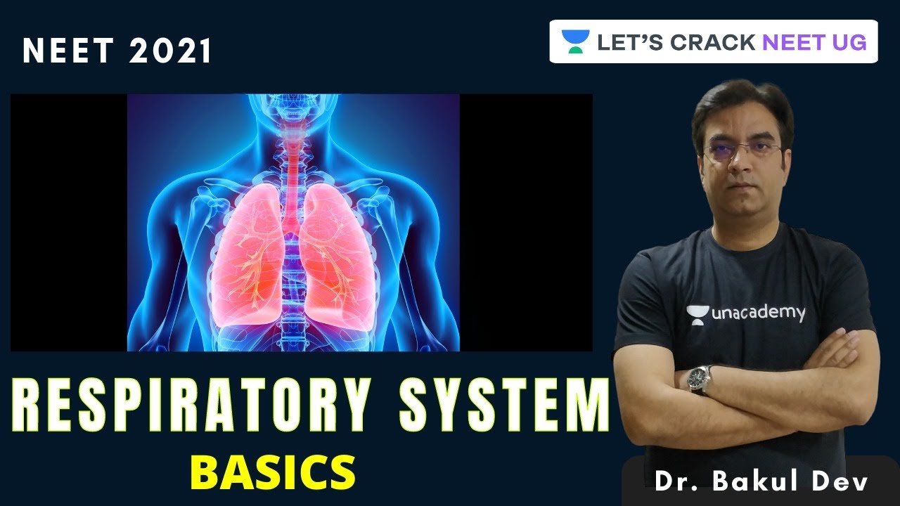 Respiratory System: Basics | NEET Biology | NEET 2021 | Dr. Bakul Dev