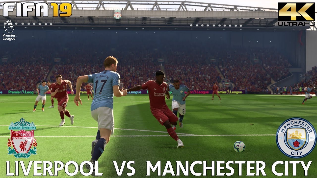 FIFA 19 (PC) Liverpool vs Manchester City | PREMIER LEAGUE PREDICTION | 7/10/2018| 4K 60FPS