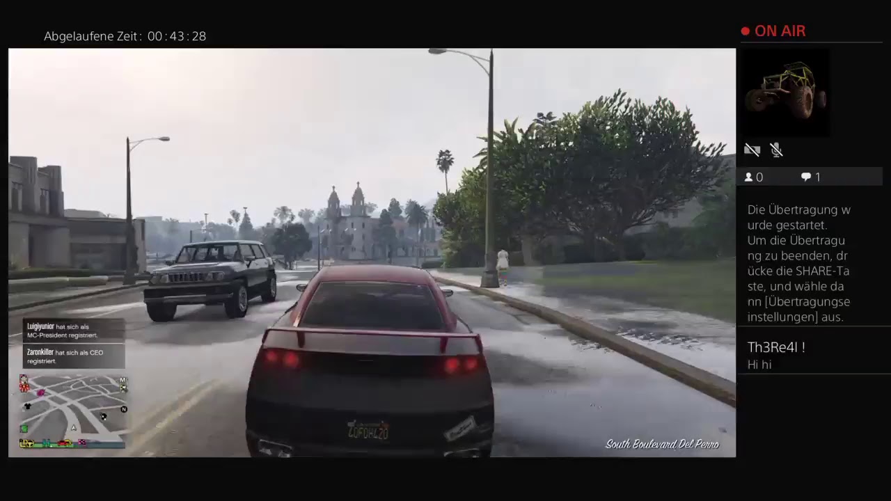 PS4-Live-&Uuml;bertragung von Michel-road427