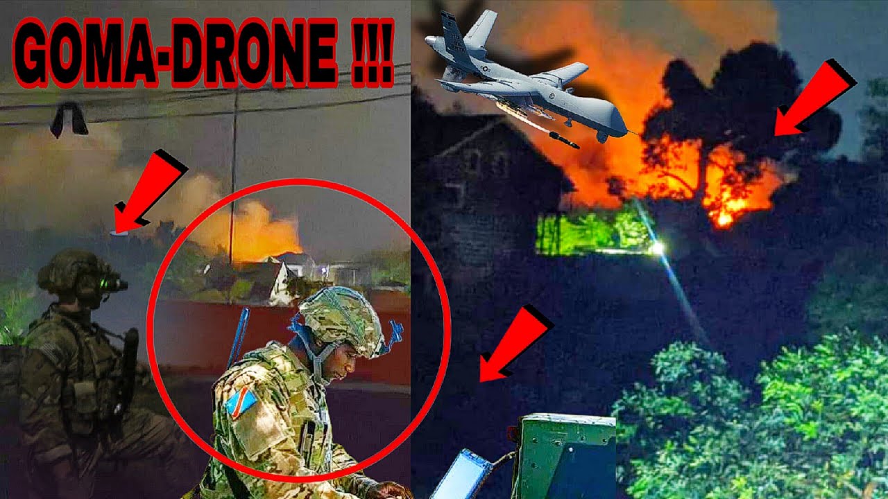 AMAKURU YIHUTIRWA AKAKANYA 11/3/2026 GOMA-TOMBEE DRONE ZIRIMBUYE ABAMAA23BOSE INGABO ZA LETA ZINJIYE