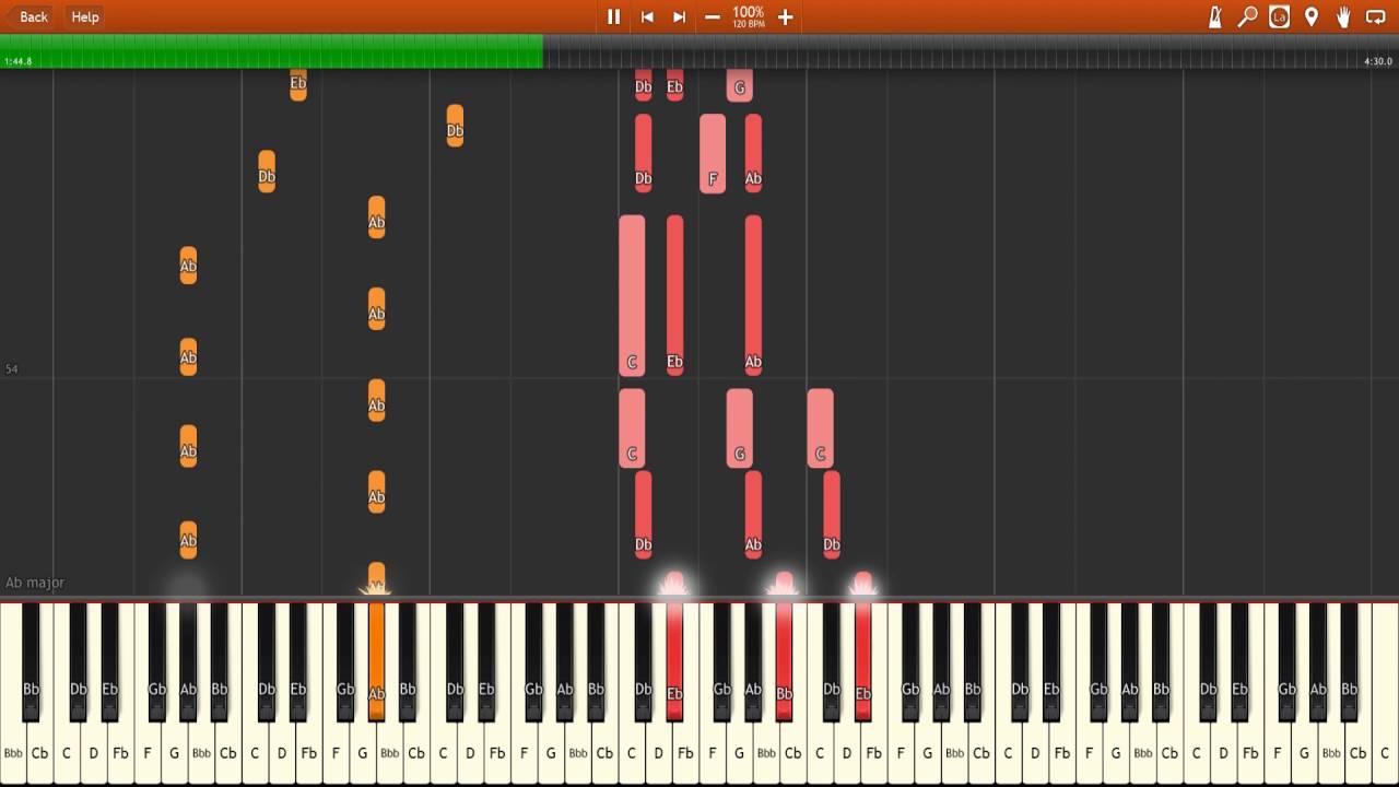 平和の鐘 ピアノ伴奏 MIDI