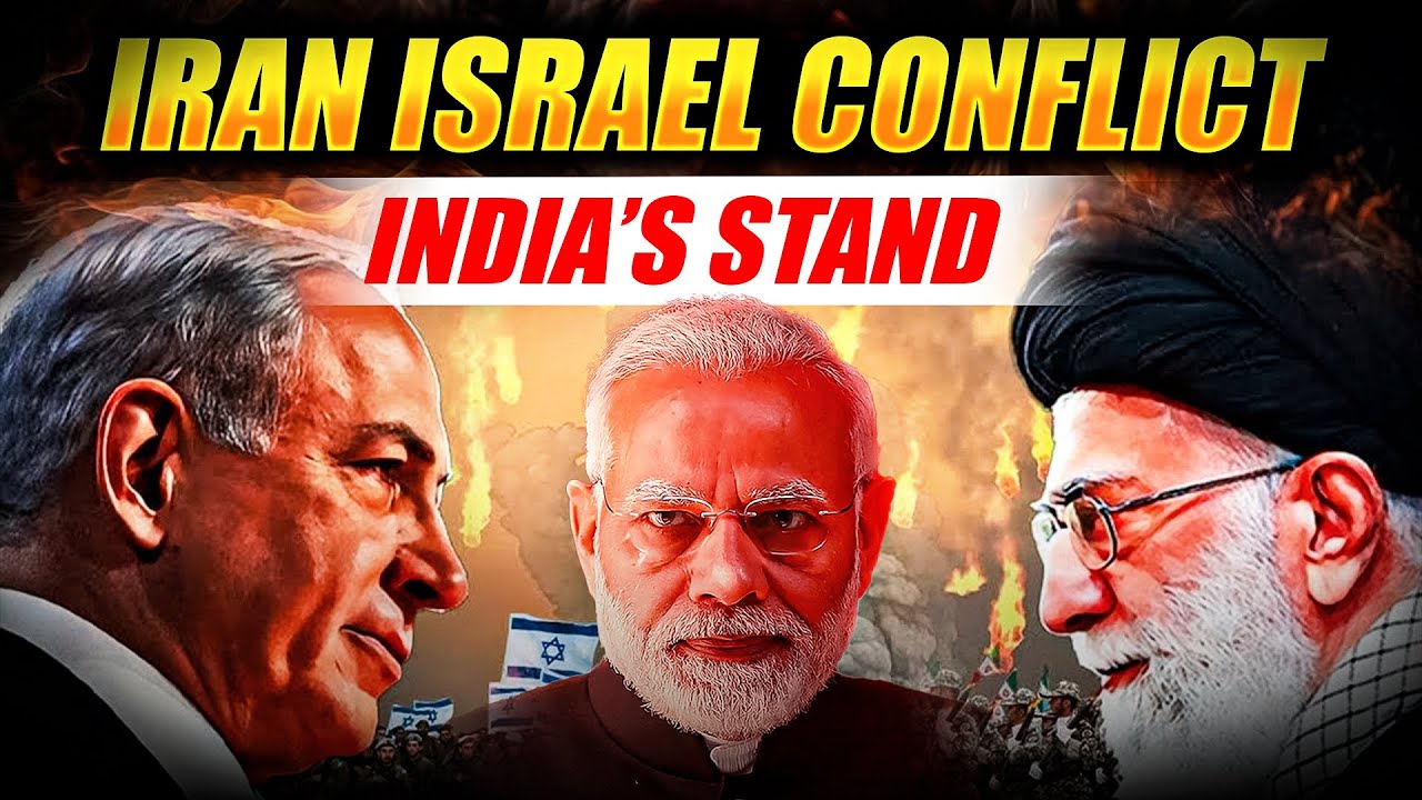 Explained - India's Stand On Iran vs Israel Conflict #upsc #ias