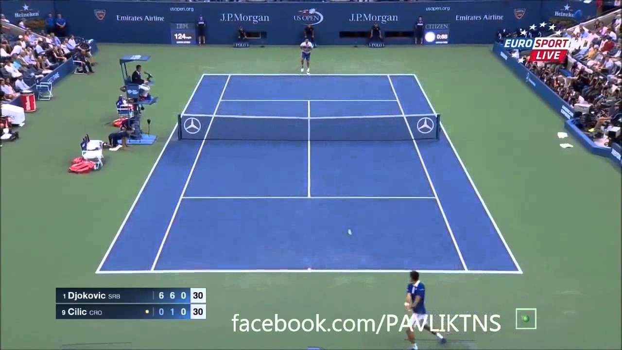 Novak Djokovic vs Marin Cilic - Highlights US OPEN 2015