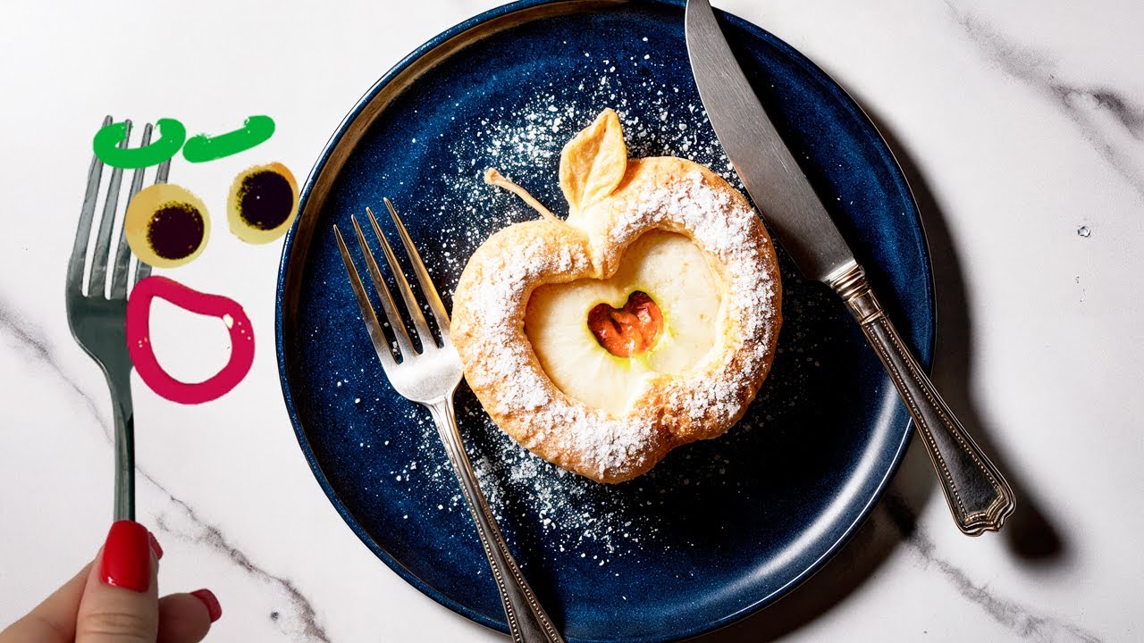 Das glaubt dir keiner! Aus ein paar Äpfeln entsteht das schönste Dessert des Herbstes!
