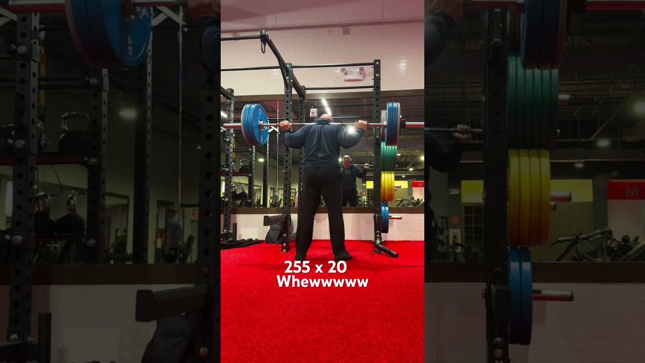 Squatting at 64 
