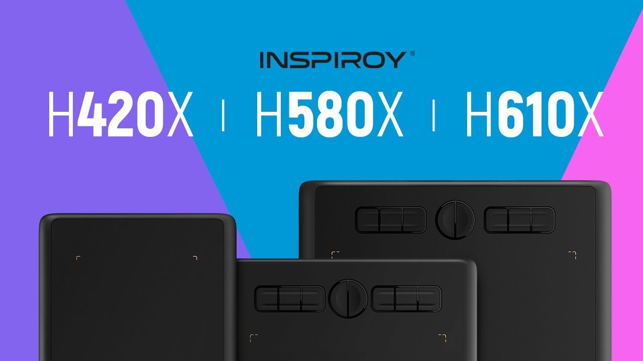 Новые планшеты от Huion | H420X H580X H610X