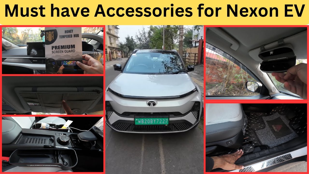 Best Accessories for TATA Nexon EV | Amazing Products |