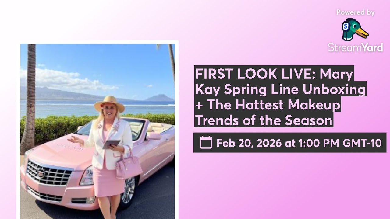 FIRST LOOK LIVE: Mary Kay Spring Line Unboxing + The Hottest Makeup Trends of the Season