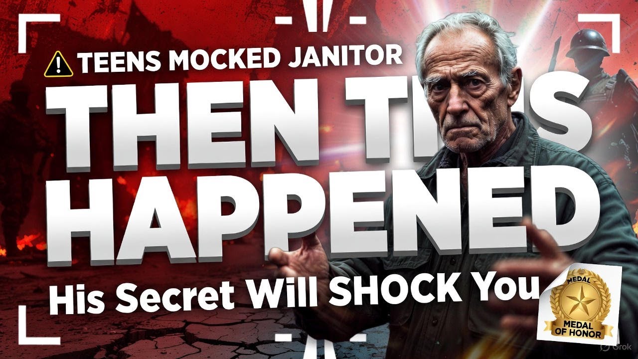 The Janitor Who Saved Them All | A True Hero's Story