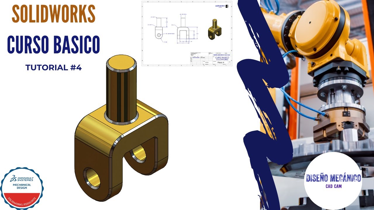Tutorial Curso B&aacute;sico en Solidworks Principiantes