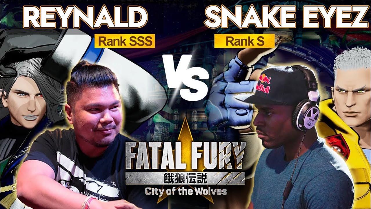 FF COTW ⭐ REYNALD (Kain) SNAKE EYEZ (Kevin)  Fatal Fury City of the Wolves 饿狼传说
