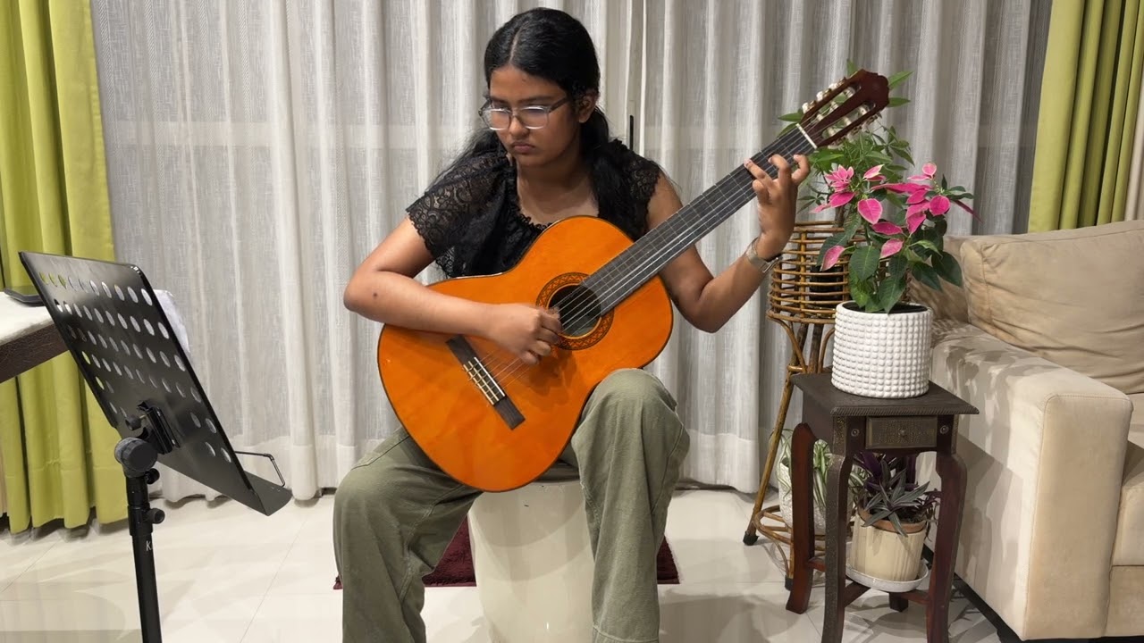 Pauravi Nandy Country Etude Intermediate-TheIndiaInternationalClassicalGuitarFestivalCompetition2026