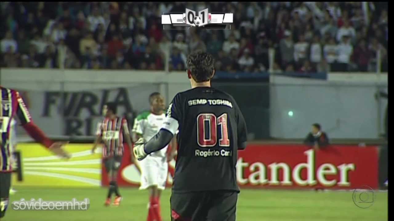 Gols - LDU de Loja (EQU) 1 x 1 São Paulo (BRA) - Sul-americana 2012 - 26/09/2012 - Globo HD