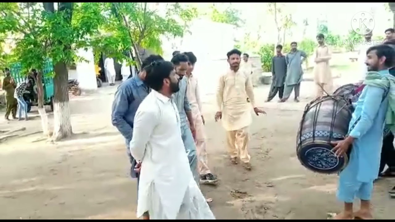 Punjabi ghumbar dhol te jhumbar dhol mastar Muhammad waris of laliyan Pagoda Road chaniot