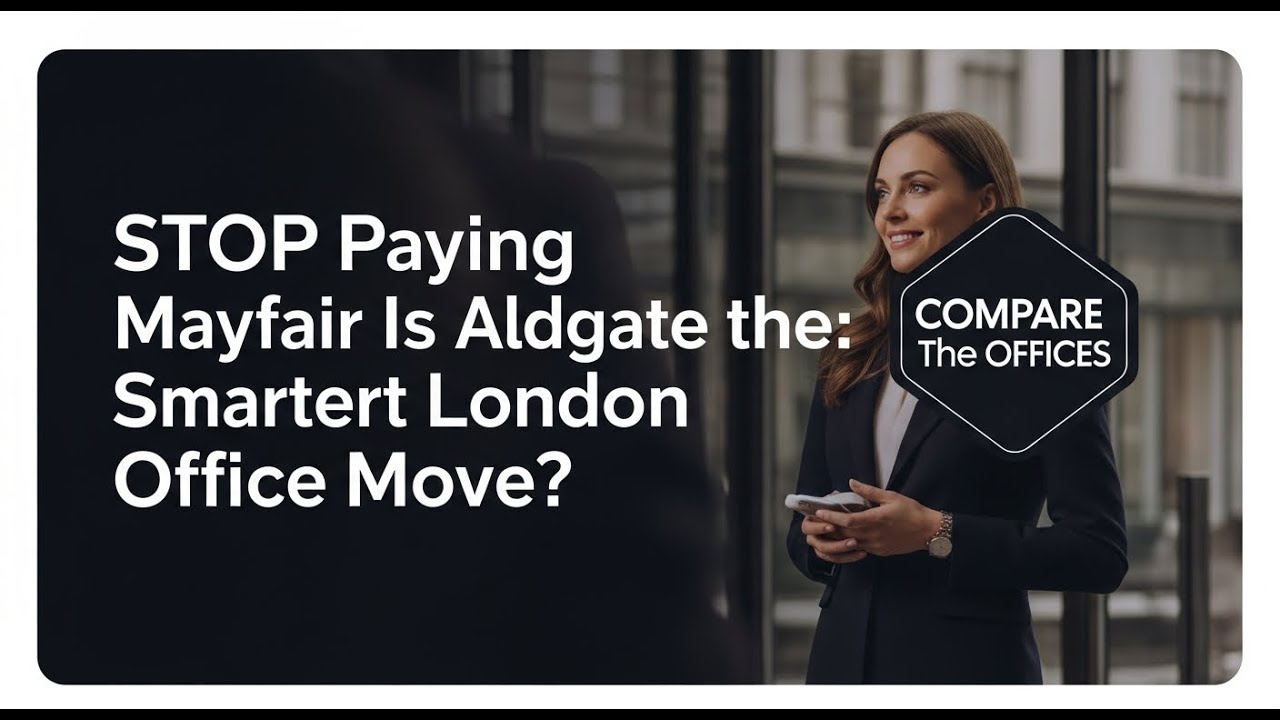 STOP Paying Mayfair Prices: Is Aldgate the Smarter London Office Move?
