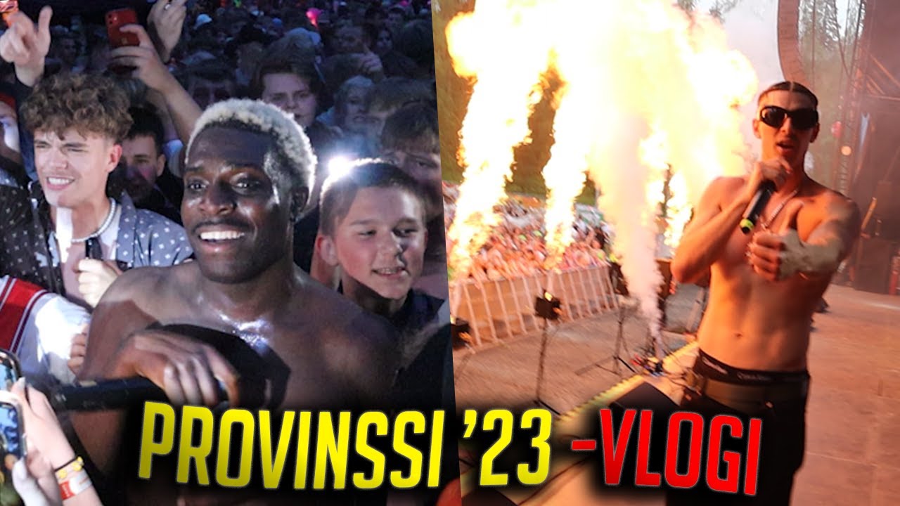 Cledoksen lava liekeissä & Turistin keikalla tappelu 😱 | PROVINSSI 2023 VLOG