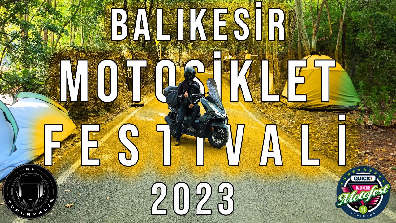 BALIKESİR SUSURLUK'DA 3 GECE KAMP | BALIKESİR MOTOFEST | Bİ TURLAYALIM