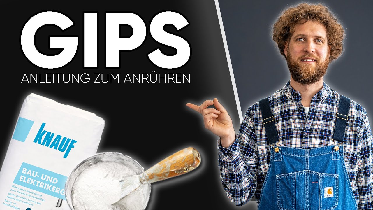GIPS ANR&Uuml;HREN f&uuml;r Steckdose mit Elektrikergips (Anleitung)