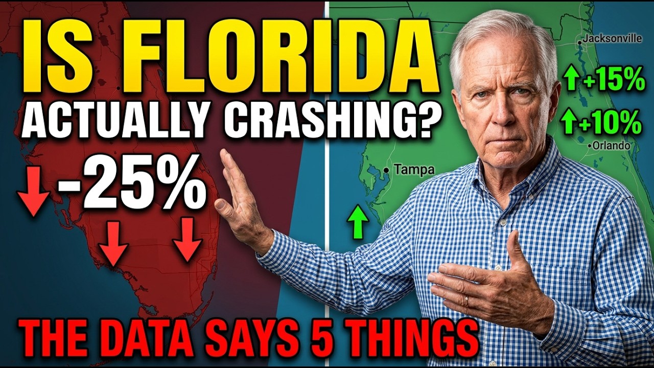Is Florida's Housing Market Actually CRASHING? The Data Gives 5 Different Answers (2026)