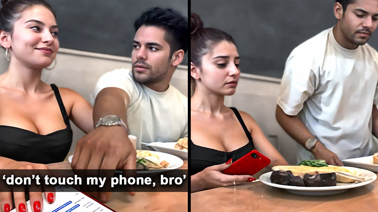 Man DUMPS Toxic Girl During Date After Hiding Phone...