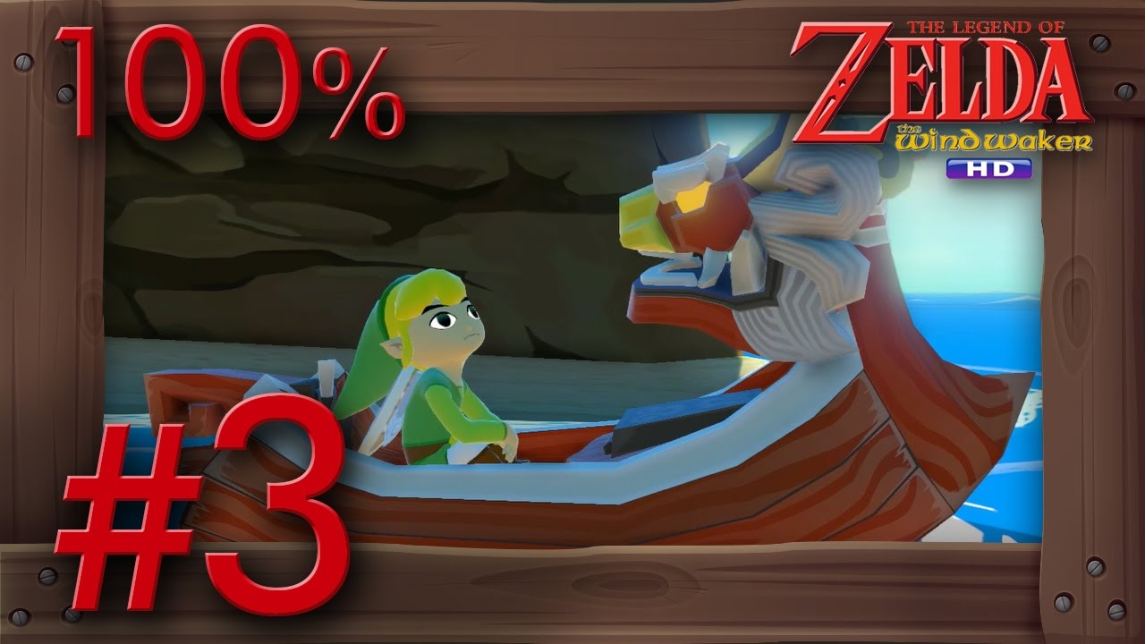 Zelda The Wind Waker HD 100% Walkthrough Part 3 | Windfall Island & Deluxe Picto Box Wii U