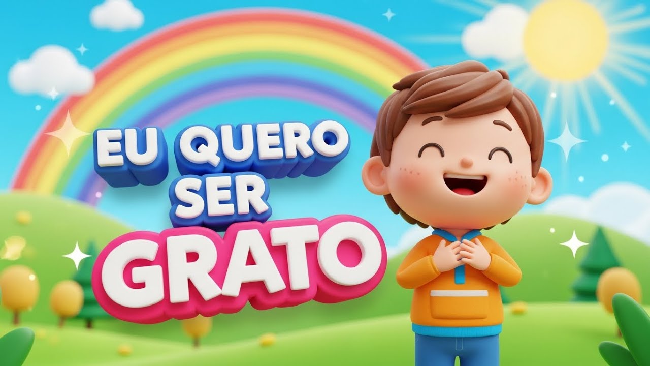 Eu Quero Ser Grato 🙏 Música Infantil de Gratidã / Pequenos Adoradores 