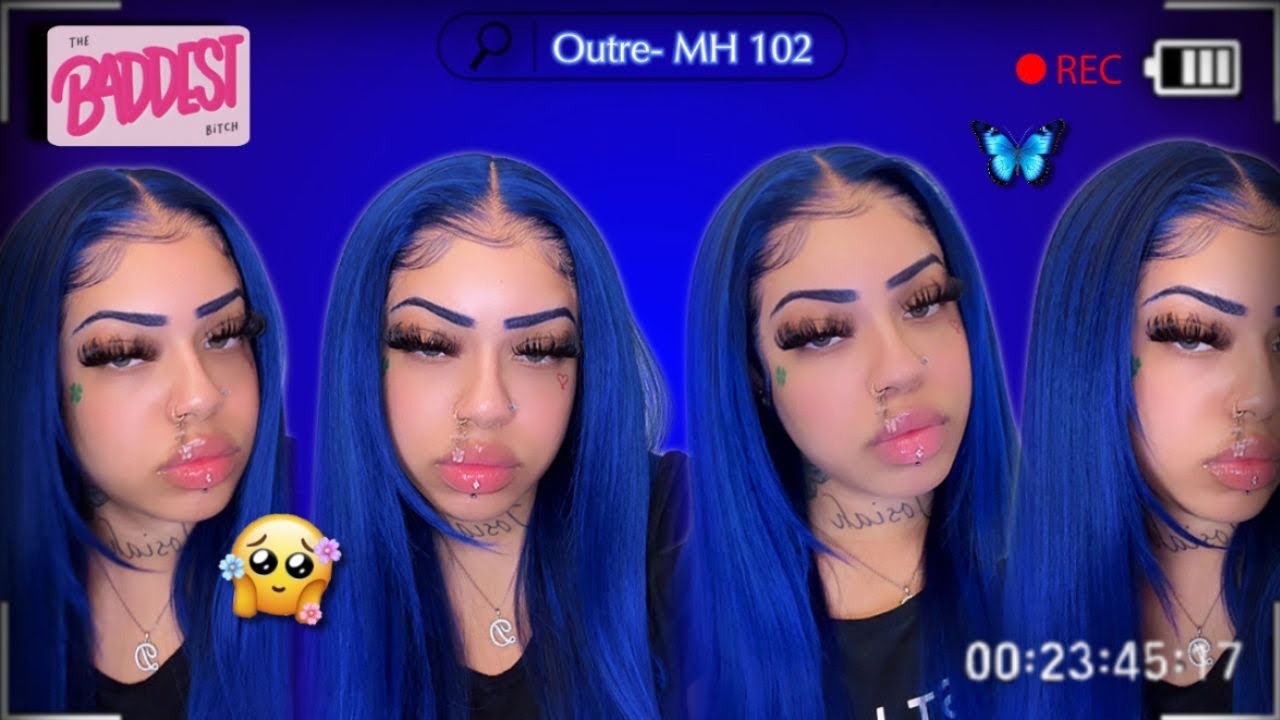 Outre Melted Hairline- MH 102 💙| Step by Step Tutorial