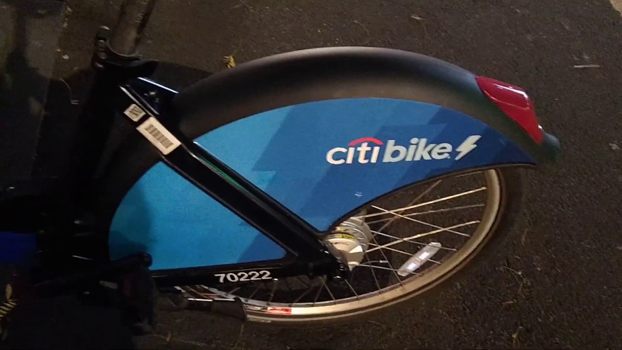 Citibike electric bike ebike bike rental in new york, bike share