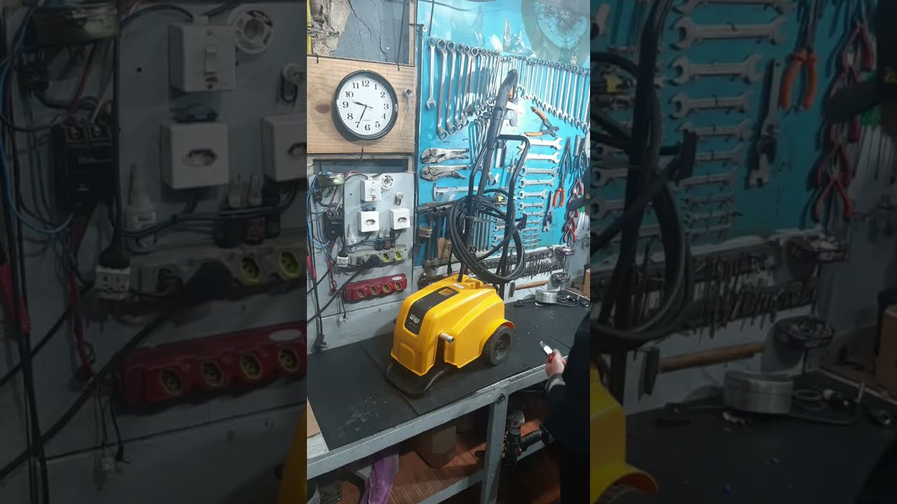 Lavadora Industrial Wap 4100 - Vazamento de &Oacute;leo - @WAPOficial