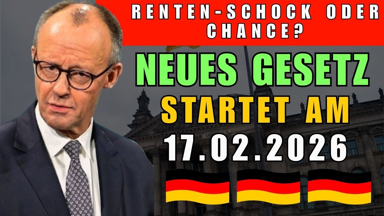 Renten-Schock oder Chance? Neues Gesetz startet am 17.02.2026