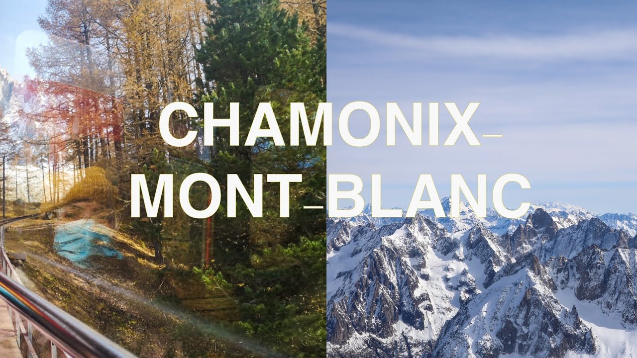 Chamonix Mont Blanc. ALPES FRANCESES