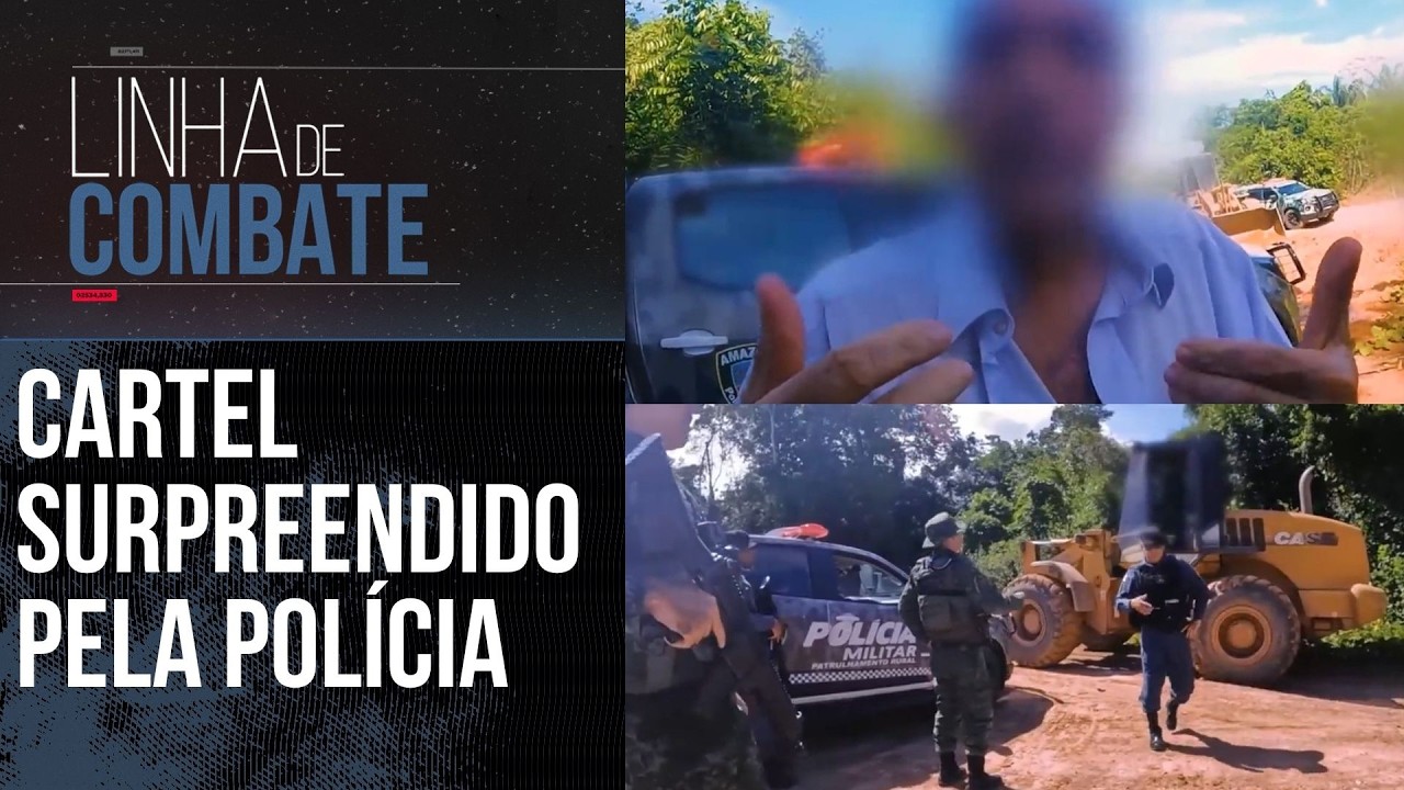 CARTEL DO DESMATAMENTO &Eacute; SURPREENDIDO PELA POLICIA MILITAR AMBIENTAL | LINHA DE COMBATE