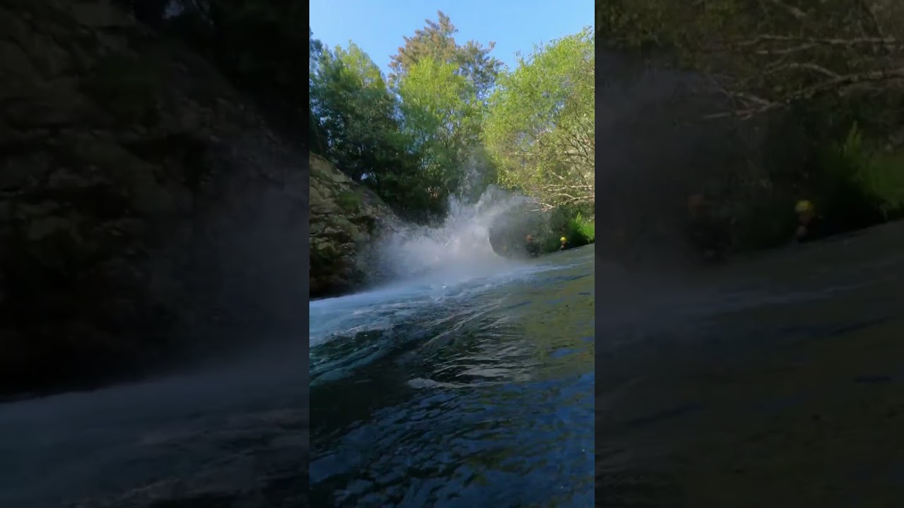 Canyoning Pena, G&oacute;is, Coimbra, Portugal via Trans Serrano. soft canyoning caminhada aquatica